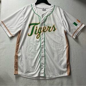 Detroit Tigers MLB St Patricks Day Irish Heritage Baseball Jersey Mens Size XL